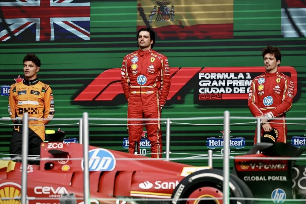 ¡Carlos Sainz se lleva el Gran Premio de México! Verstappen y Norris calientan la pelea por el Título de Fórmula 1 2024