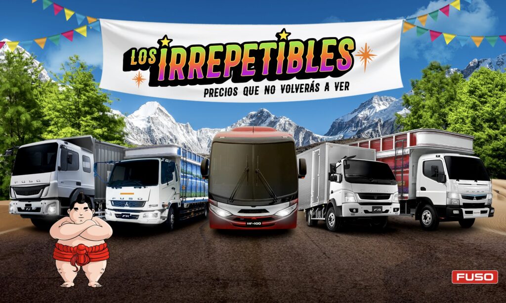 FUSO inicia el 2025 con grandes beneficios en su campaña “Los Irrepetibles”