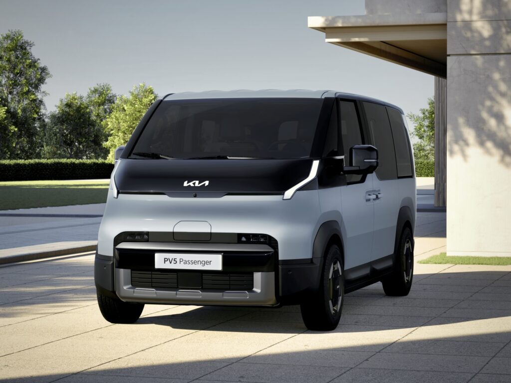 KIA PV5: Un diseño exterior innovador para la movilidad del futuro