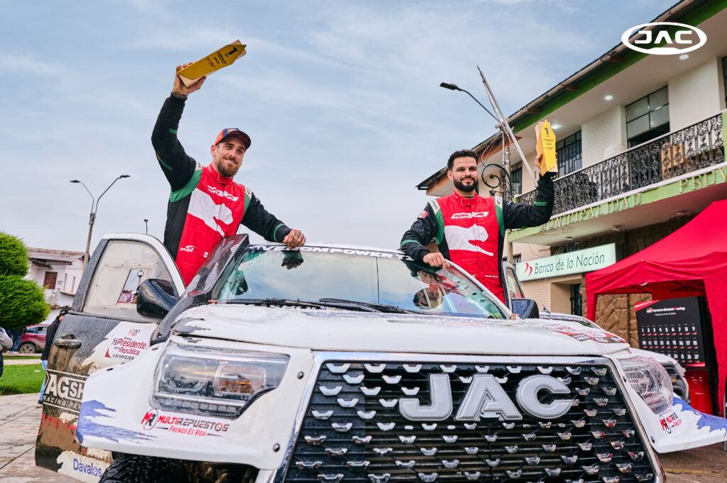 Victoria de JAC en el Rally Presidente 2025
