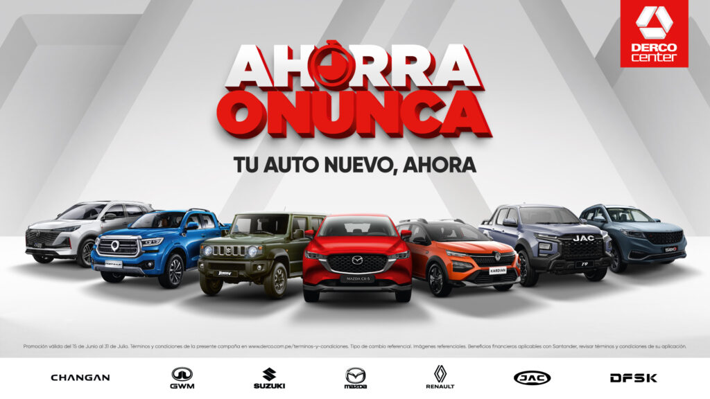 Derco Center lanza su campaña más agresiva del año