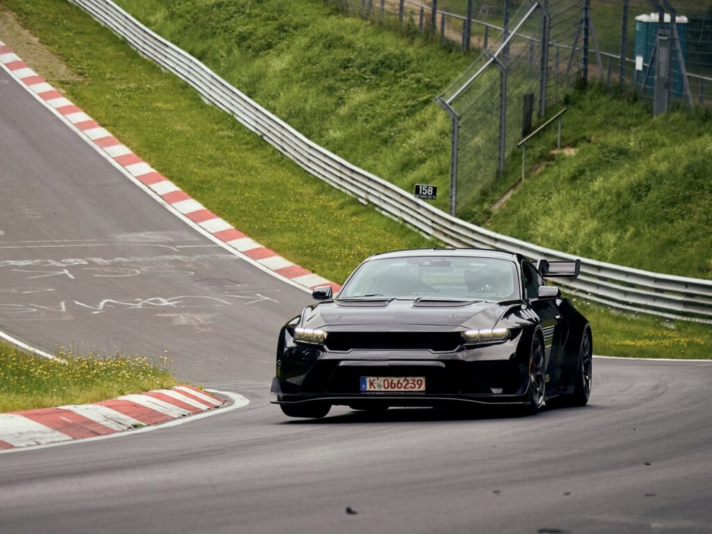 Ford Mustang GTD mejora su récord en Nürburgring