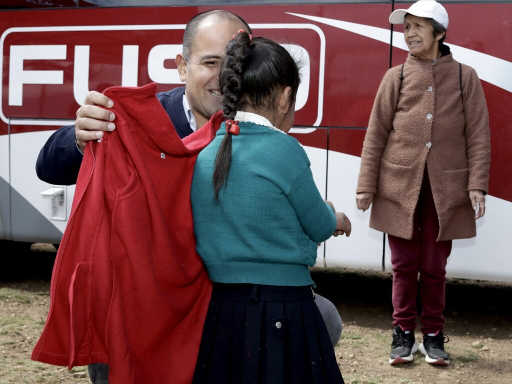 FUSO Perú y su compromiso social en Cajamarca