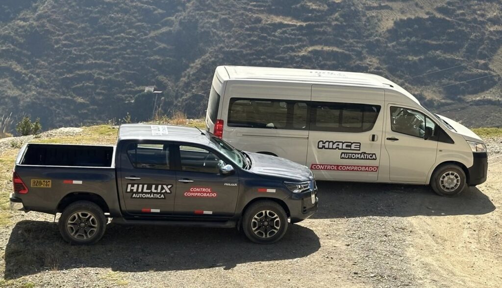 Transmisión automática: Toyota realizó pruebas en Huancayo