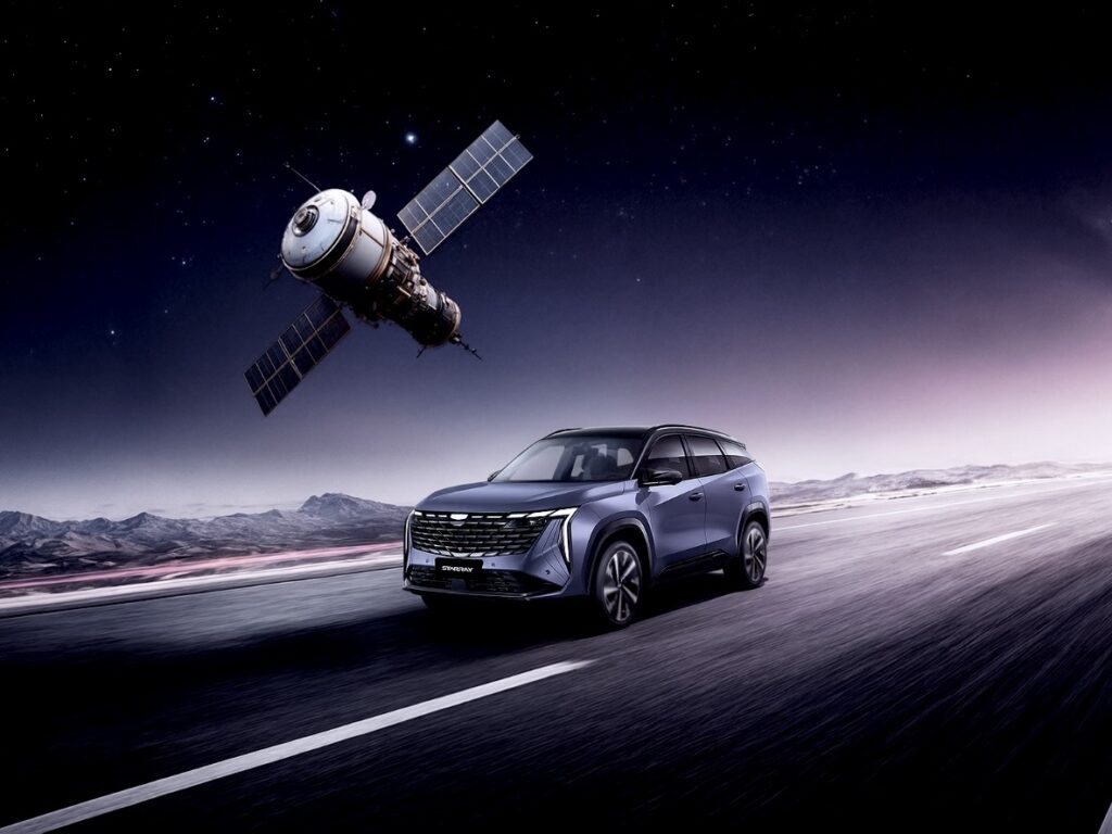 Geely impulsa su red satelital