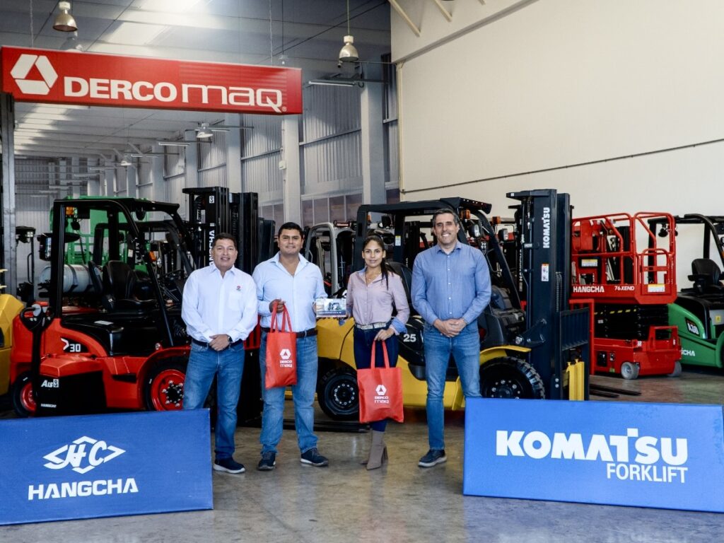 DercoMaq Refuerza la Operación Logística de Maquinarias Macu con Nuevos Equipos