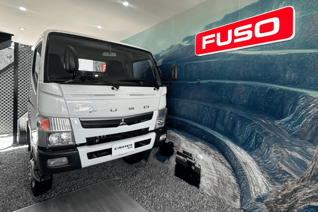 FUSO destaca en PERUMIN 2025 con el Canter 4×4 para la minería