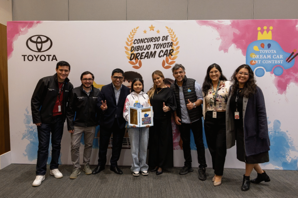 Gabriela Camacho: la joven peruana que destacó en el Toyota Dream Car Art Contest 2025