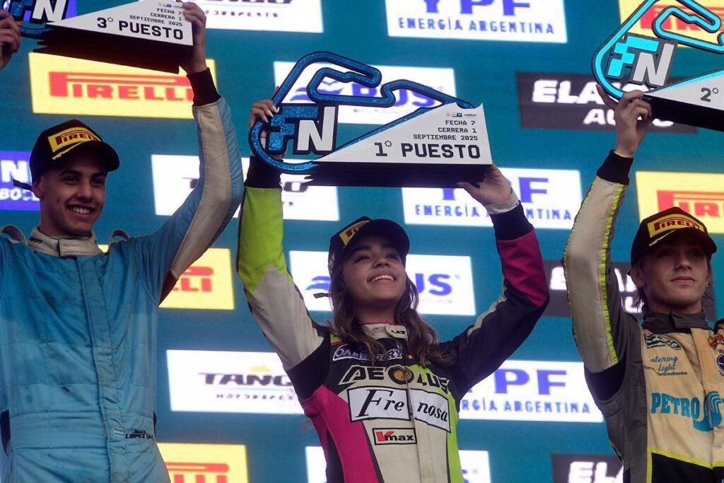 Daniella Oré busca el podio en la octava fecha de la Fórmula Nacional Argentina