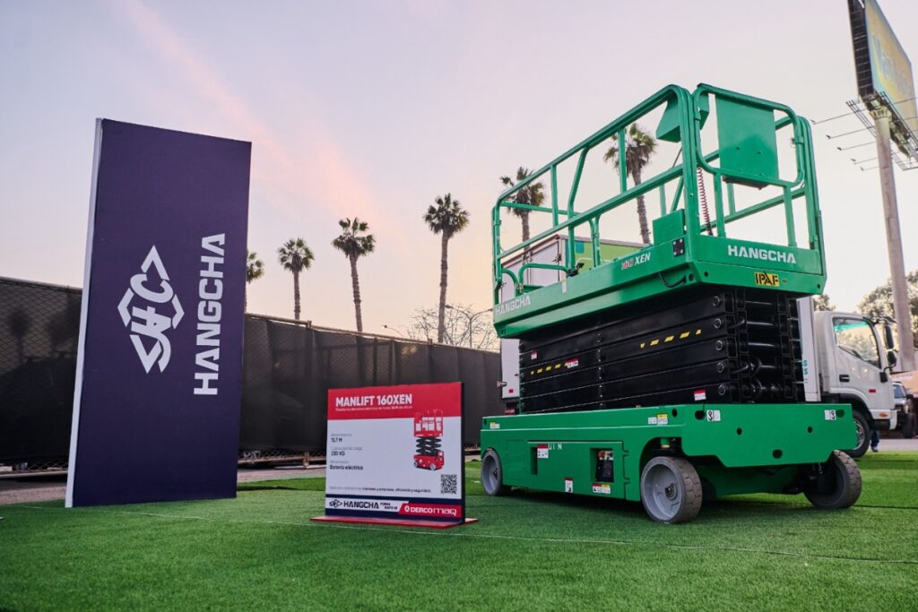 Dercomaq y Hangcha impulsan la eficiencia industrial con tecnología de litio en el Perú Cargo Week