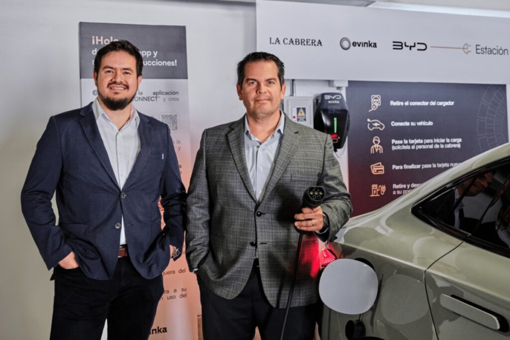 BYD amplía la infraestructura de carga eléctrica en Lima junto a EVINKA