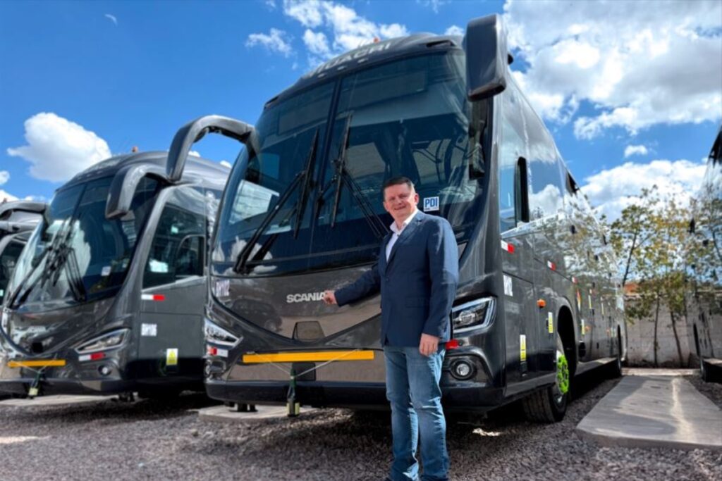 Scania Perú consolida su liderazgo en buses Coach por tercer año consecutivo