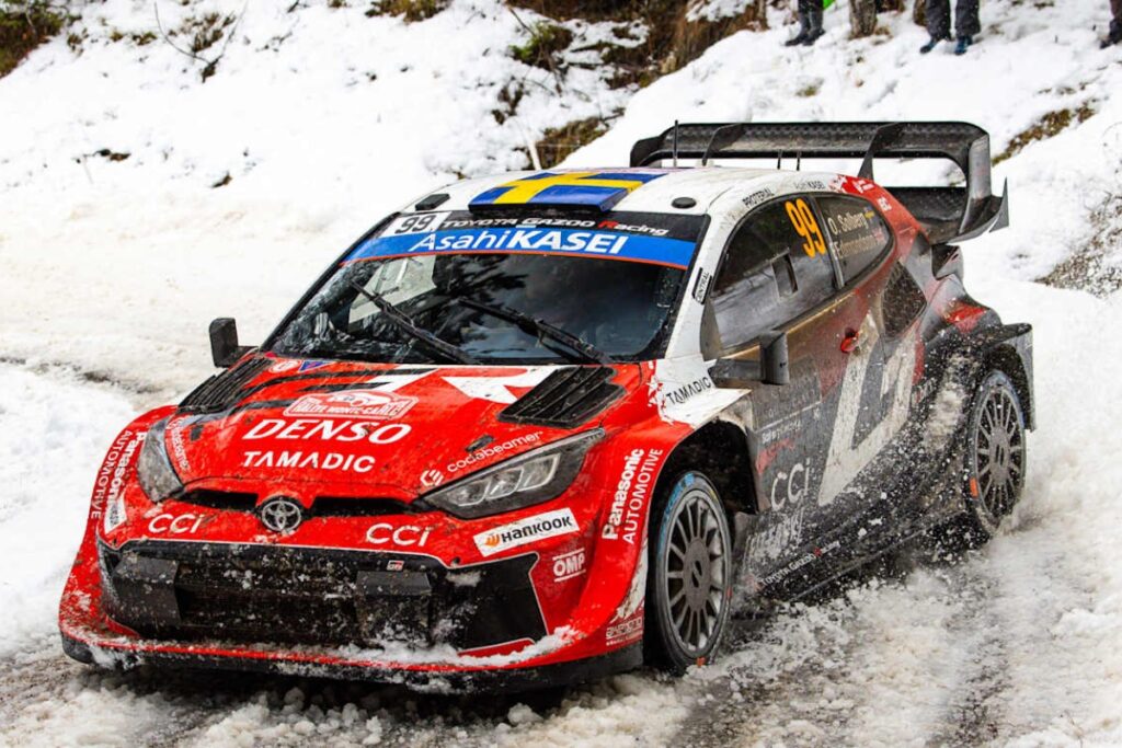 WRC 2026 I Solberg mantiene el control en Monte-Carlo a pesar de la nieve