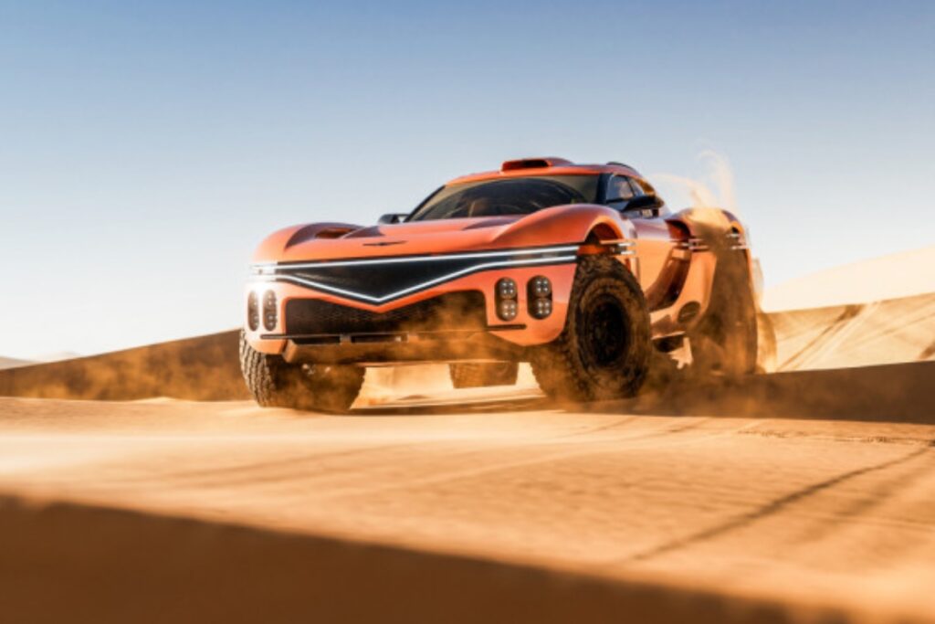 Genesis presenta el X Scorpio, un prototipo con características que apuntan al Dakar
