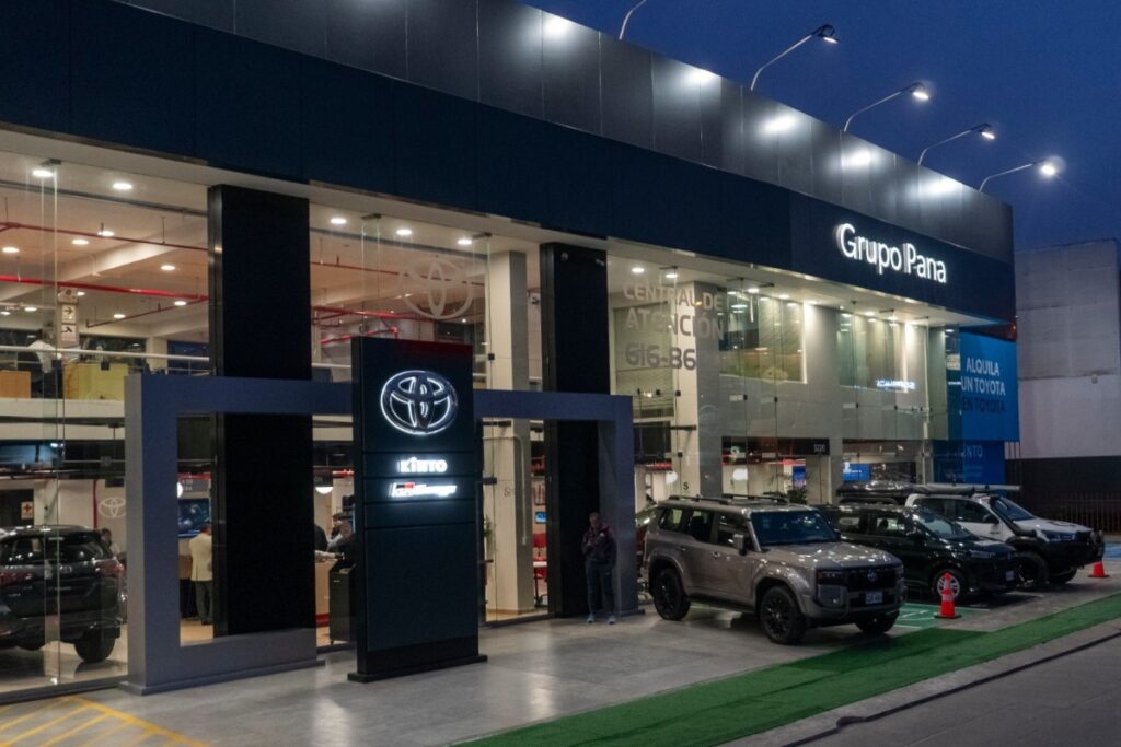 Toyota Perú moderniza su red de concesionarios con inversión millonaria