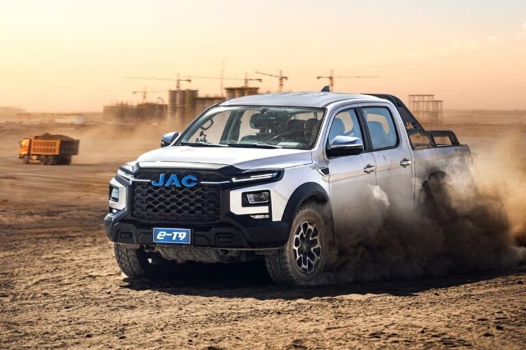 JAC lanza en Perú la nueva e-T9 4×4, su pick-up 100% eléctrica
