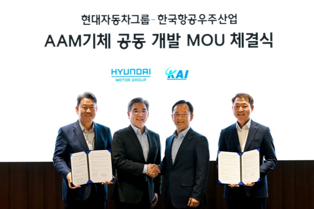 Hyundai Motor Group y KAI impulsan el futuro de la movilidad aérea