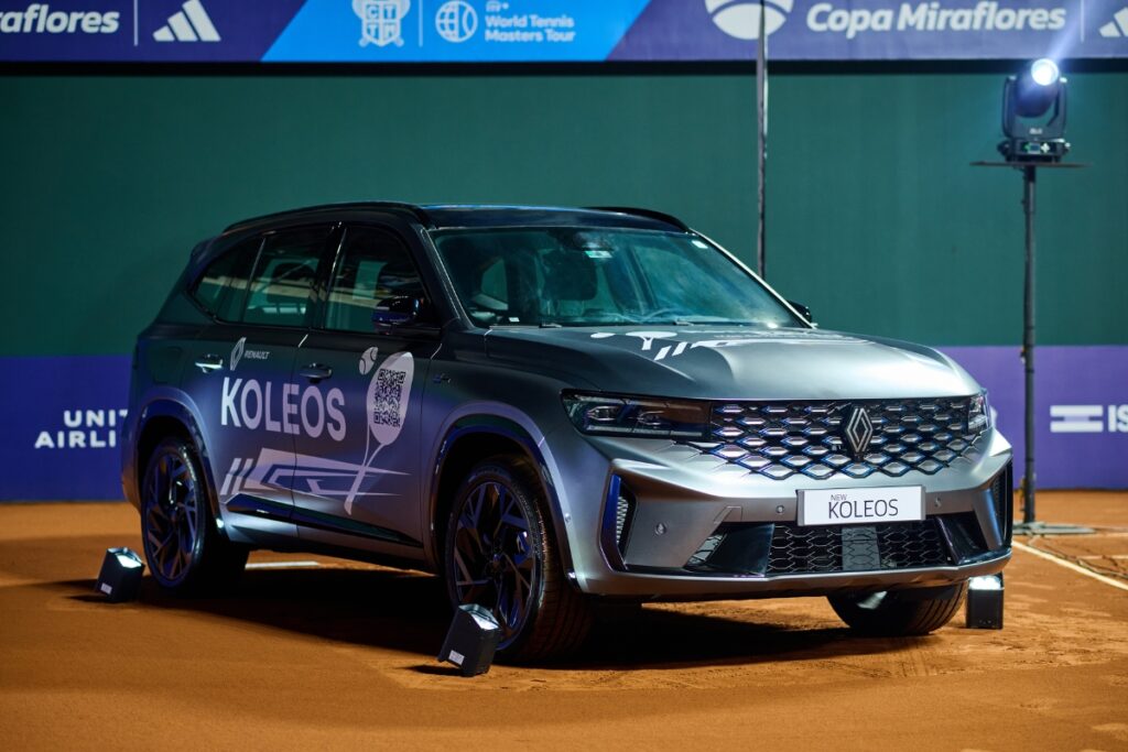 Renault Perú fortalece su vínculo con el tenis internacional en la Copa Miraflores MT1000