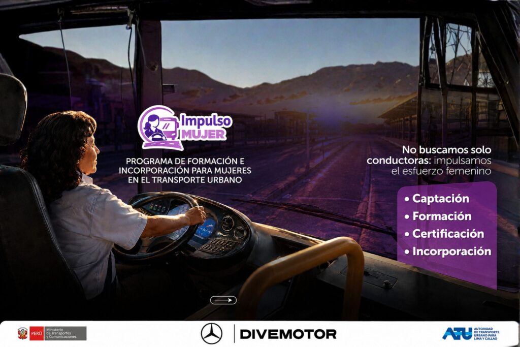 Divemotor se une al programa «Impulso Mujer» para promover más conductoras en el transporte