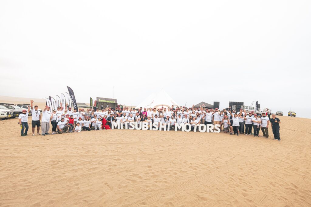 Más de 80 vehículos Mitsubishi participaron en una nueva edición de “La Legión”