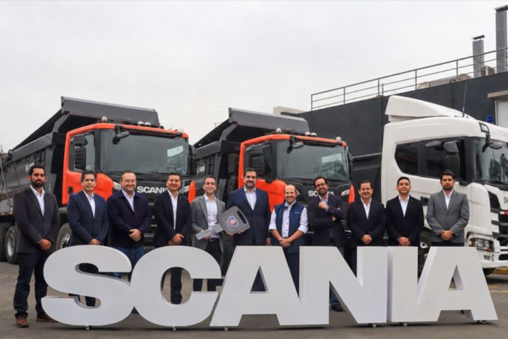L.A. Management incorpora 13 camiones Scania Super para fortalecer sus operaciones mineras en Perú