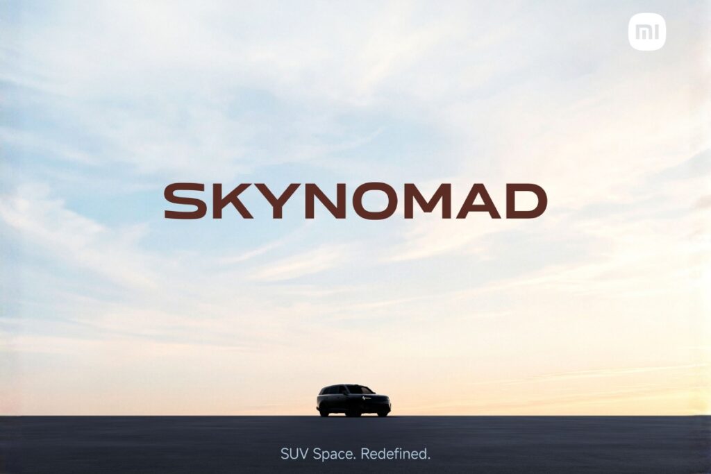 Xiaomi presenta SkyNomad, su nueva generación de SUV inteligentes y reconfigurables