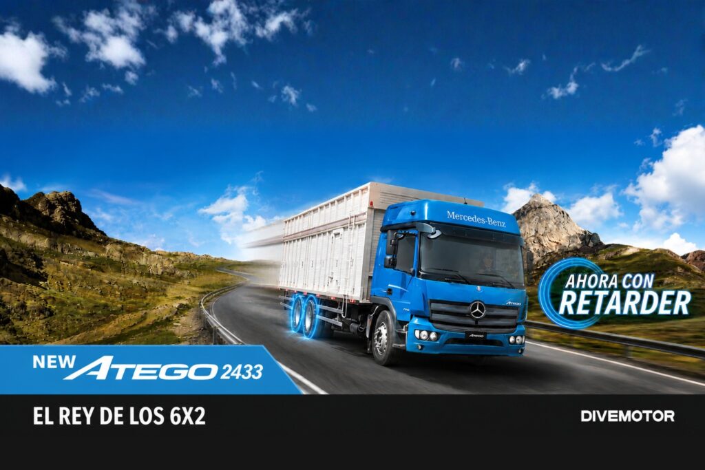 Mercedes-Benz presenta el New Atego 2433, una nueva generación para el transporte semipesado
