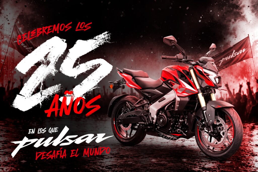 Pulsar celebra 25 años junto a sus riders con la campaña global #MyPulsarStory
