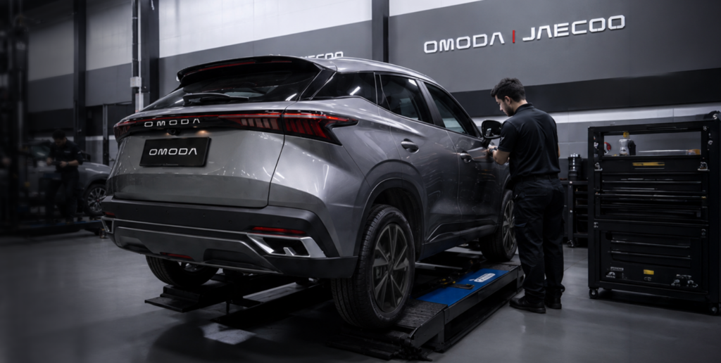 Omoda & Jaecoo destaca ahorro en repuestos de mantenimiento