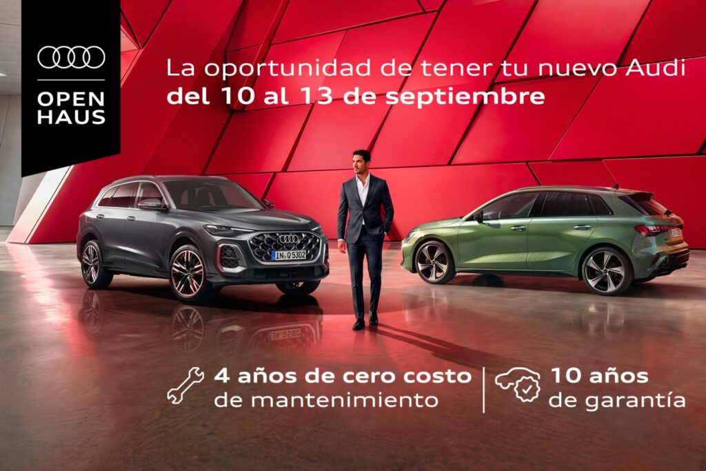 Audi Open Haus regresa con condiciones especiales para toda su gama en Perú