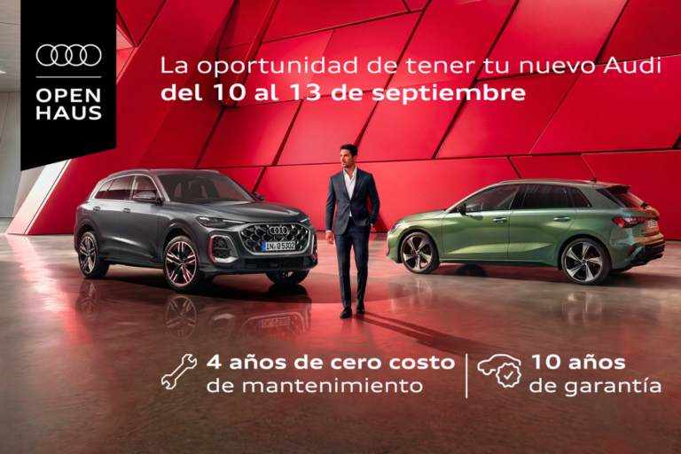 Audi Open Haus regresa con condiciones especiales para toda su gama en Perú