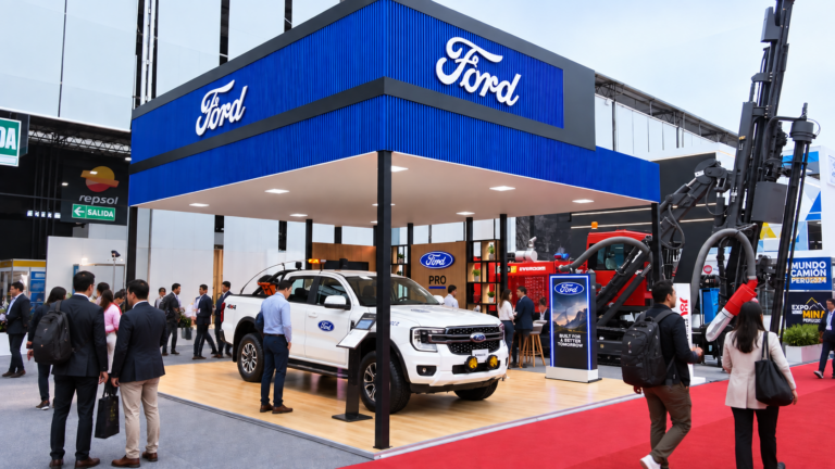 Ford PRO™ presentó soluciones para la gestión de flotas mineras en Expomina 2026
