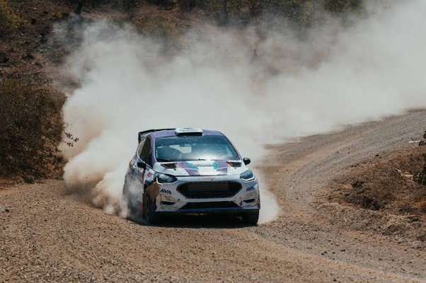 Alex Heilbrunn consigue un podio en el WRC3 del Rally de Chile