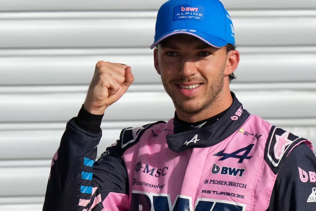 Pierre Gasly da la sorpresa y se queda con la pole position en Monza